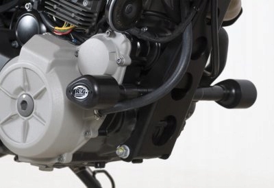 Crashpady Aero Rg Racing Husqvarna TR650 12-13 Strada Black