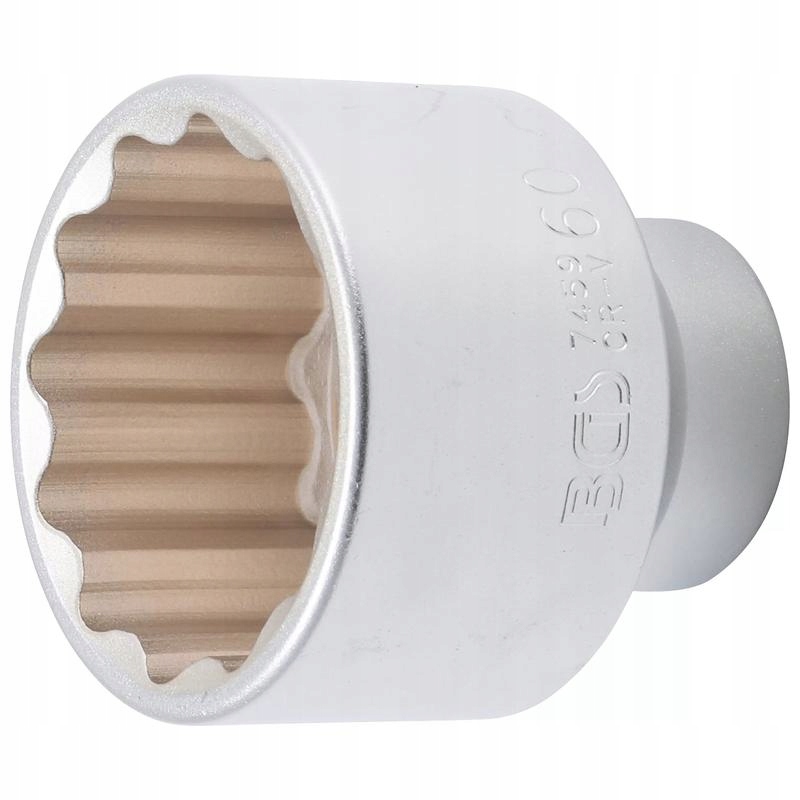 Dvanáctihranný nástavec 60 mm; pohon 20 mm (3/4"), Bgs 7459