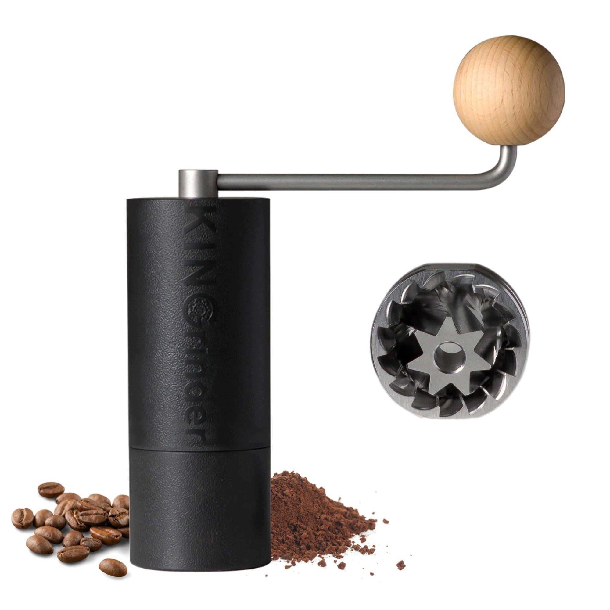 P2 Lekki Młynek Kawa Abs Stalowe Żarna Kompatybilny Z Pour-over French