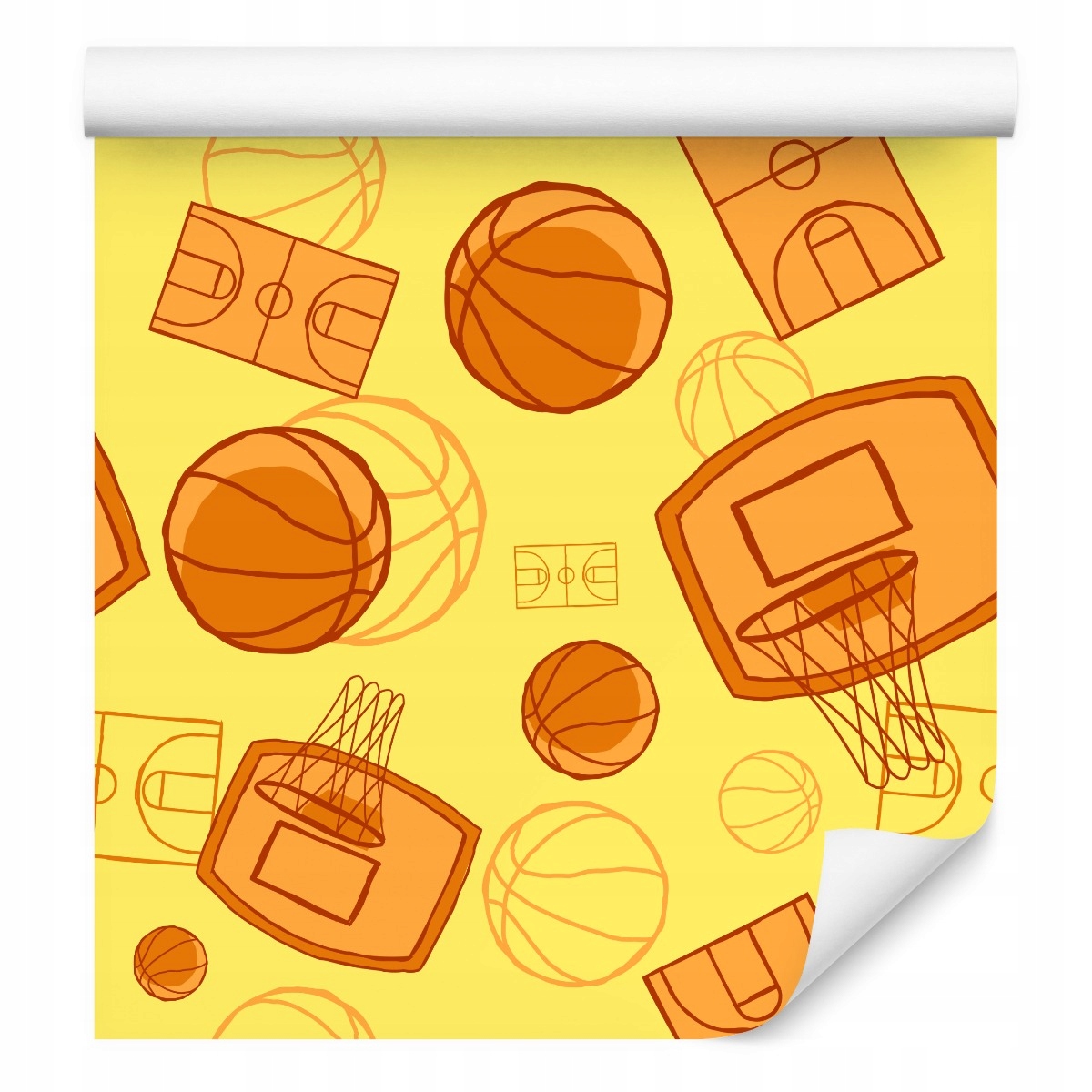 Tapeta pro mládež Basketbal Sport Míč Hřiště