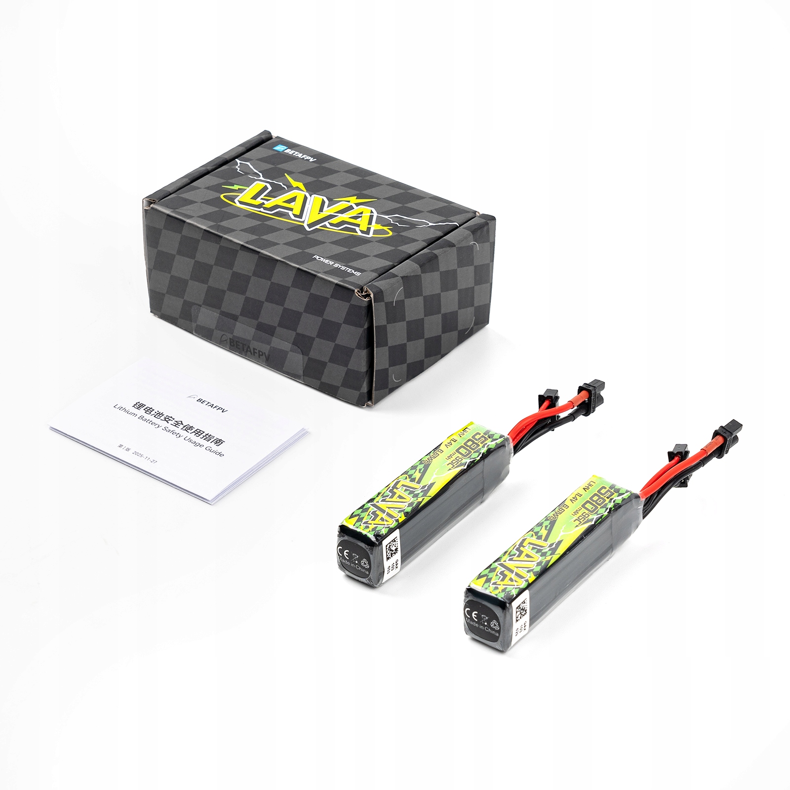 Akumulator Bateria Do Drona Betafpv Lava 3S Battery II 580mAh 95C (2szt)