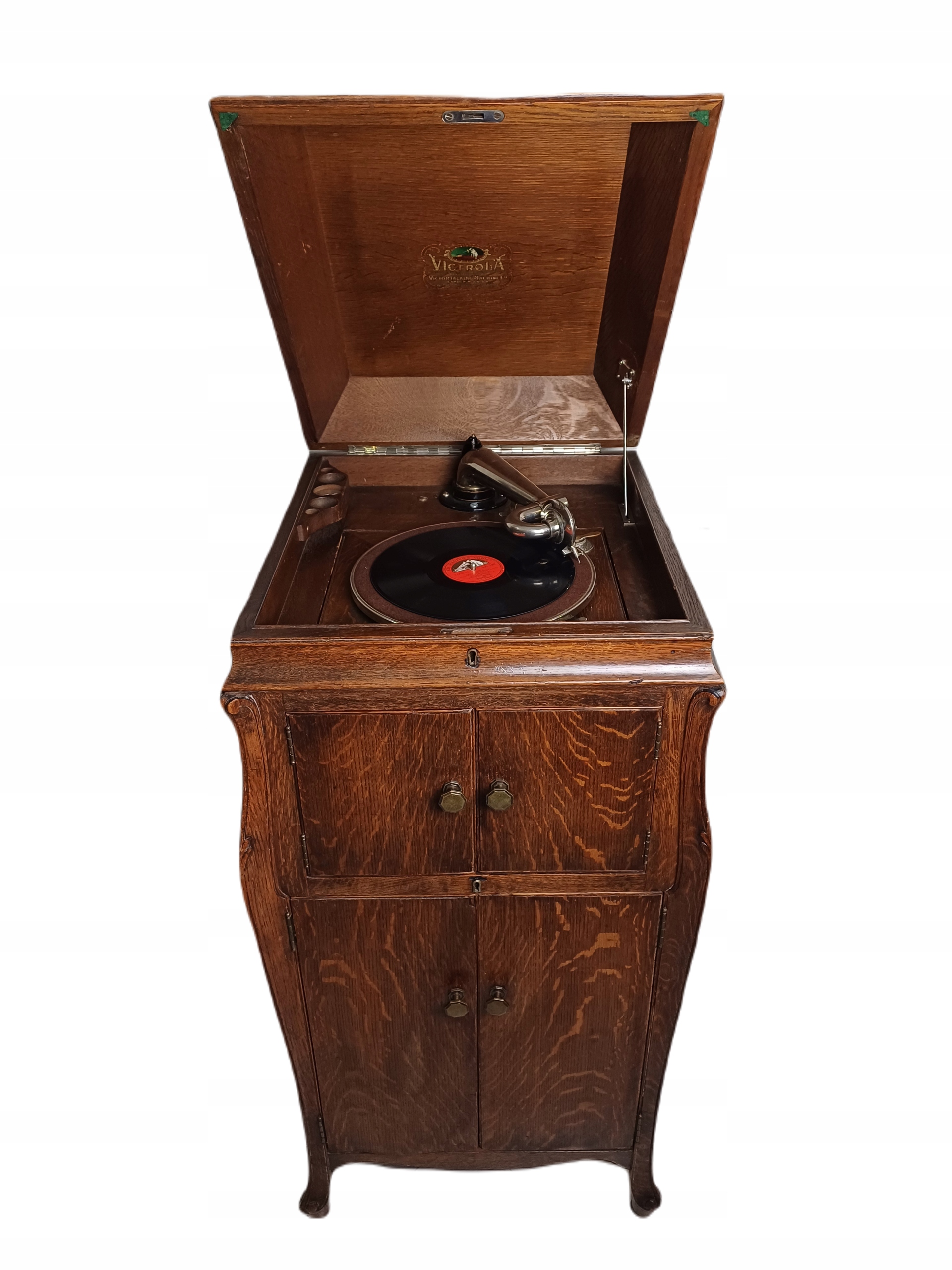 Gramofon słupkowy Victrola model XIV