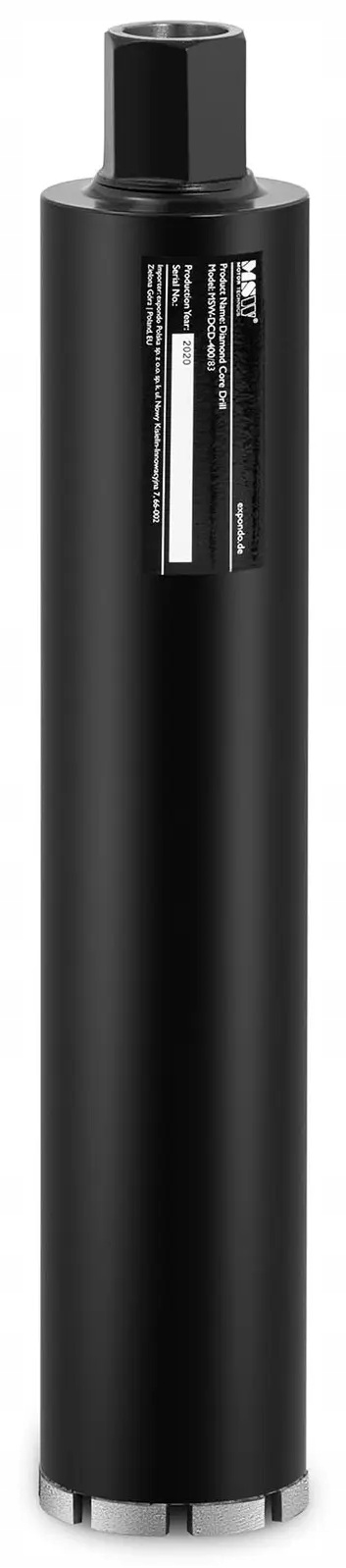 Vrták 83 mm 400 mm Msw MSW-DCD-400/83 10061296