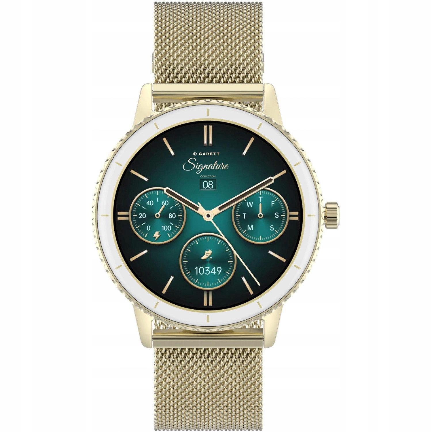 Dámské Chytré Hodinky Garett 5904238485057 zlaté