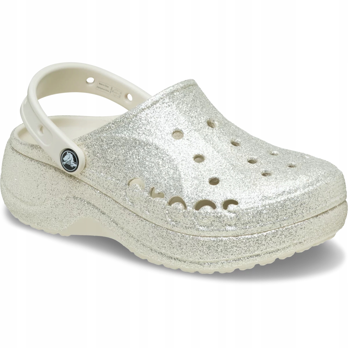 Crocs Dámské boty Chodítka Nazouváky Baya Platform Glitter 208459 Clog 37-38