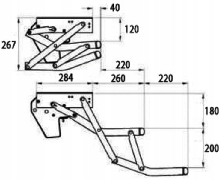 307572 - ВХОДНАЯ СТУПЕНЬ THULE DOUBLE-STEP 440 12 В