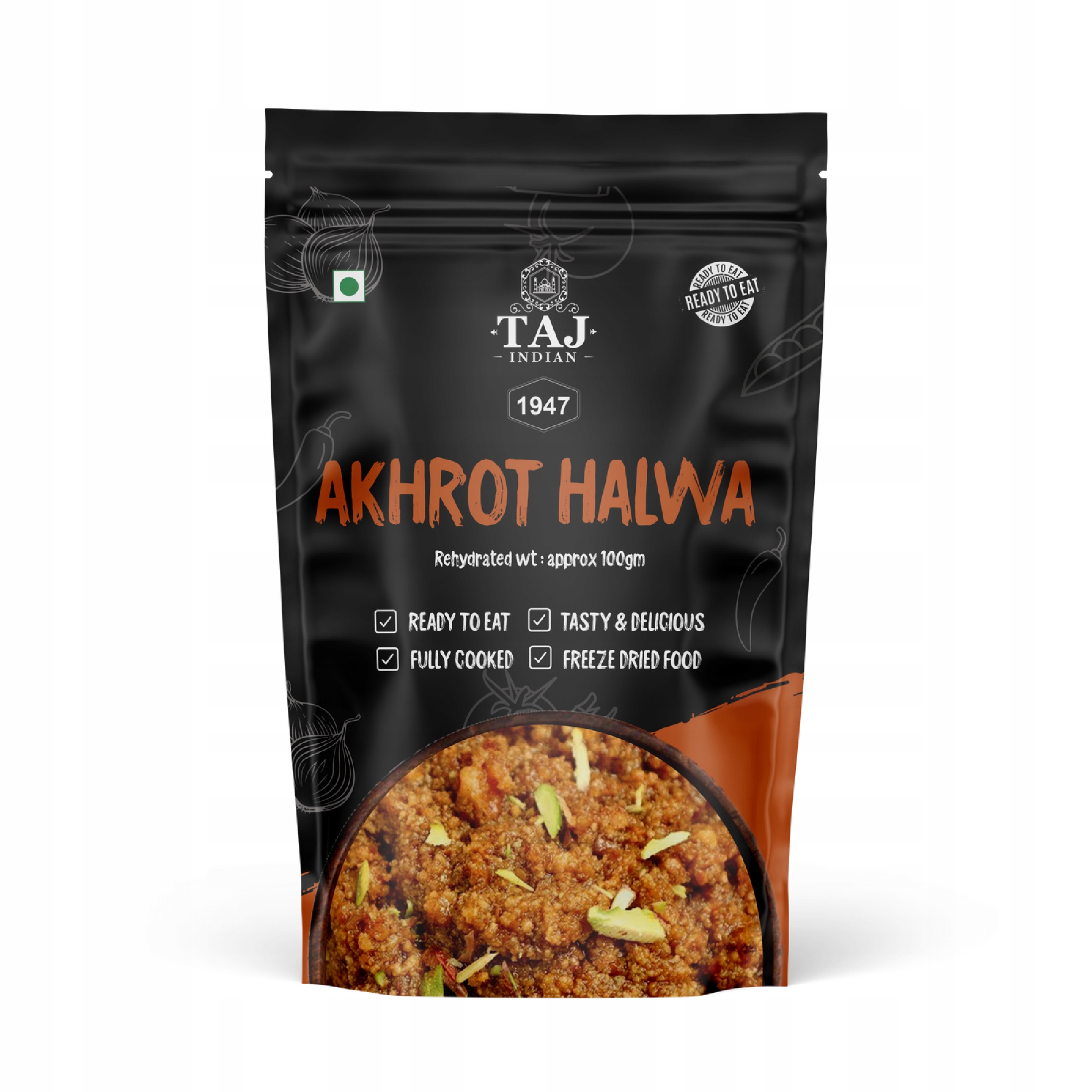 TAJ INDIAN 1947 AKHROT HALWA 100G