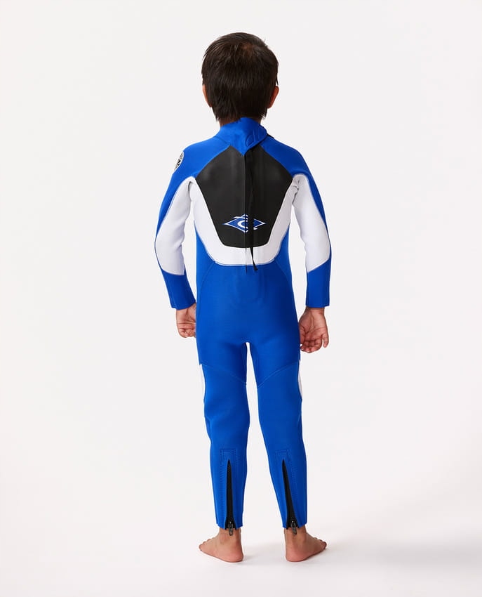 Pianka do pływania dziecięca Rip Curl Groms Omega 3/2 mm Back Zip blue