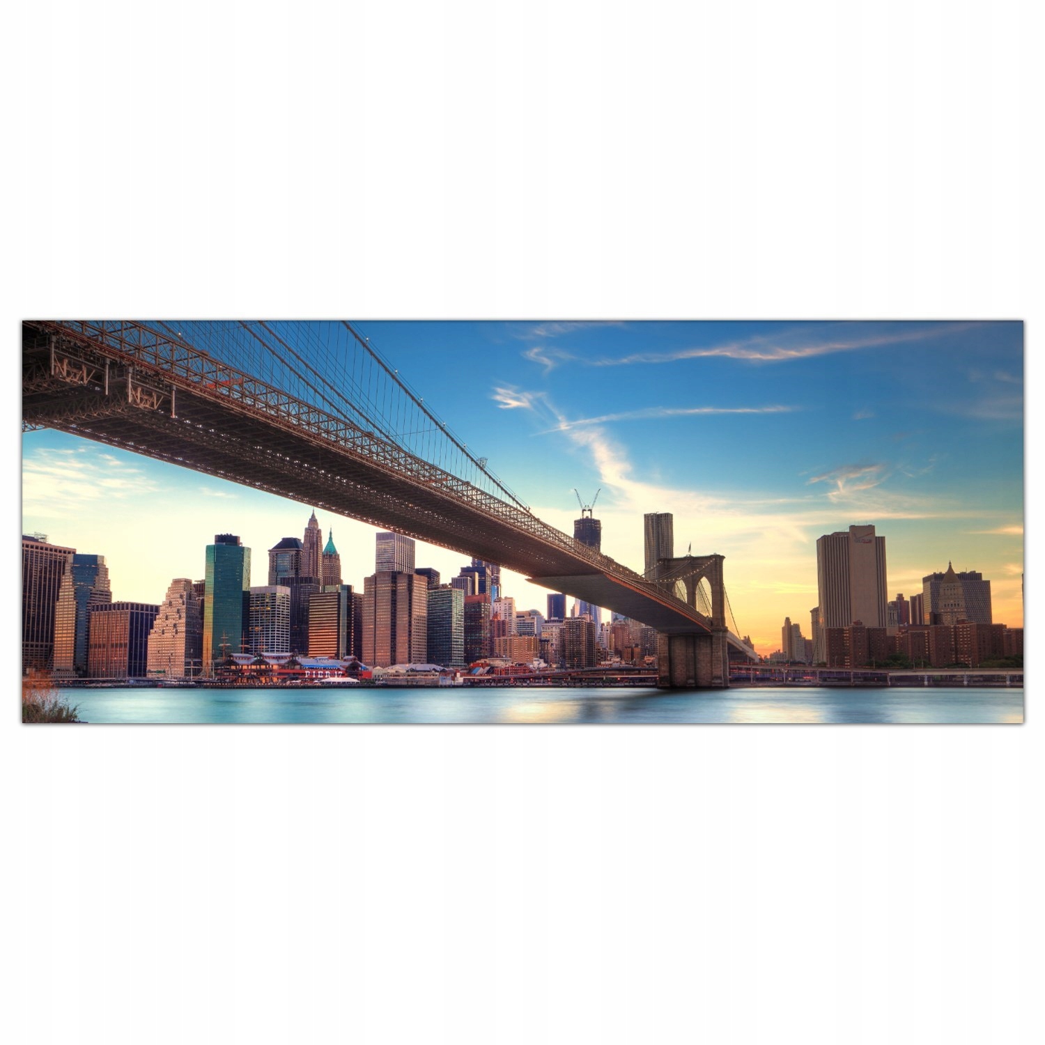 Most New York Město 125x50 Panel sklo do kuchyně