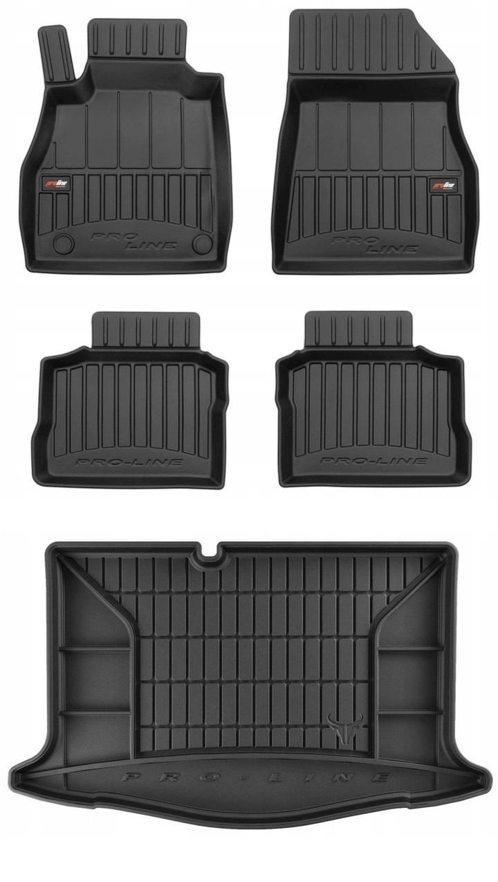 Set 3D gumové rohože Nissan Micra K14 Hb od roku 2016