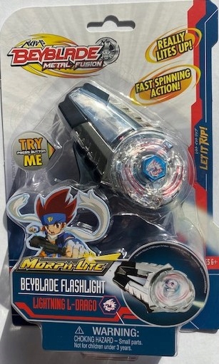 

Beyblade latarka ręczna Lighting L-drago Biały