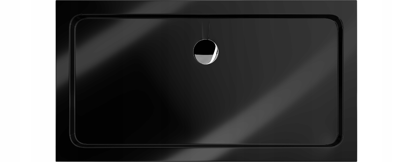 MEXEN FLAT BRODZIK PROSTOKĄTNY SLIM 140x70 CZARNY Marka Mexen