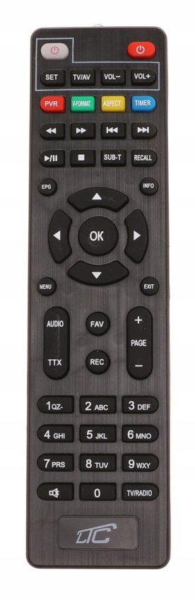 Pilot Dekodera DVBT2 LTC DVB 101 102 DVB103 DVB104