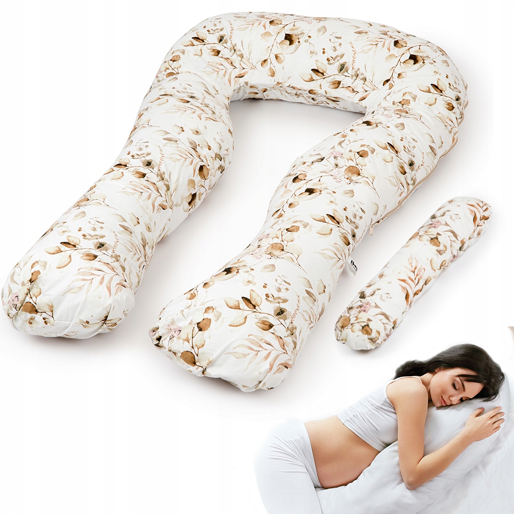 Poduszka ciążowa rogal do karmienia typ U +GRATIS!