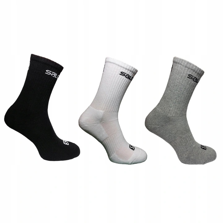 

Skarpety Salomon Bawełna Crew 3 Pary M (39-41)
