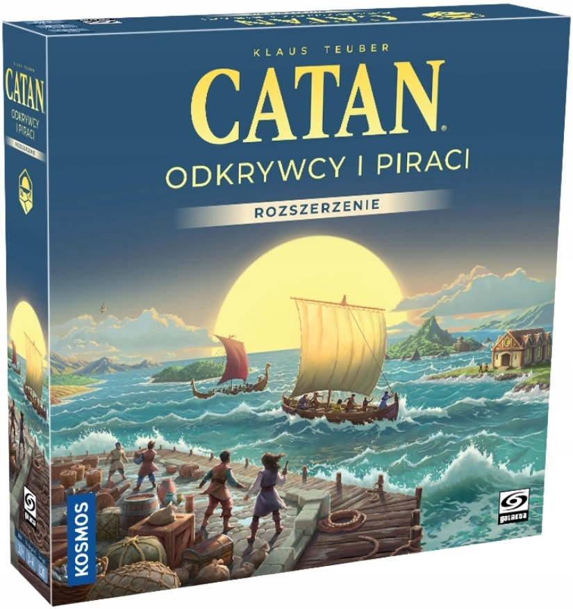 Catan Odkrywcy i Piraci (edycja 2025) dodatek do gry planszowej
