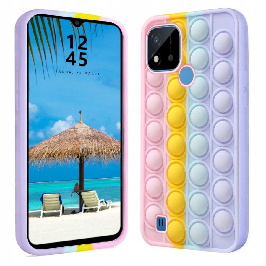 

Etui Bubble Pop It Case Do Realme C11 2021 Szkło