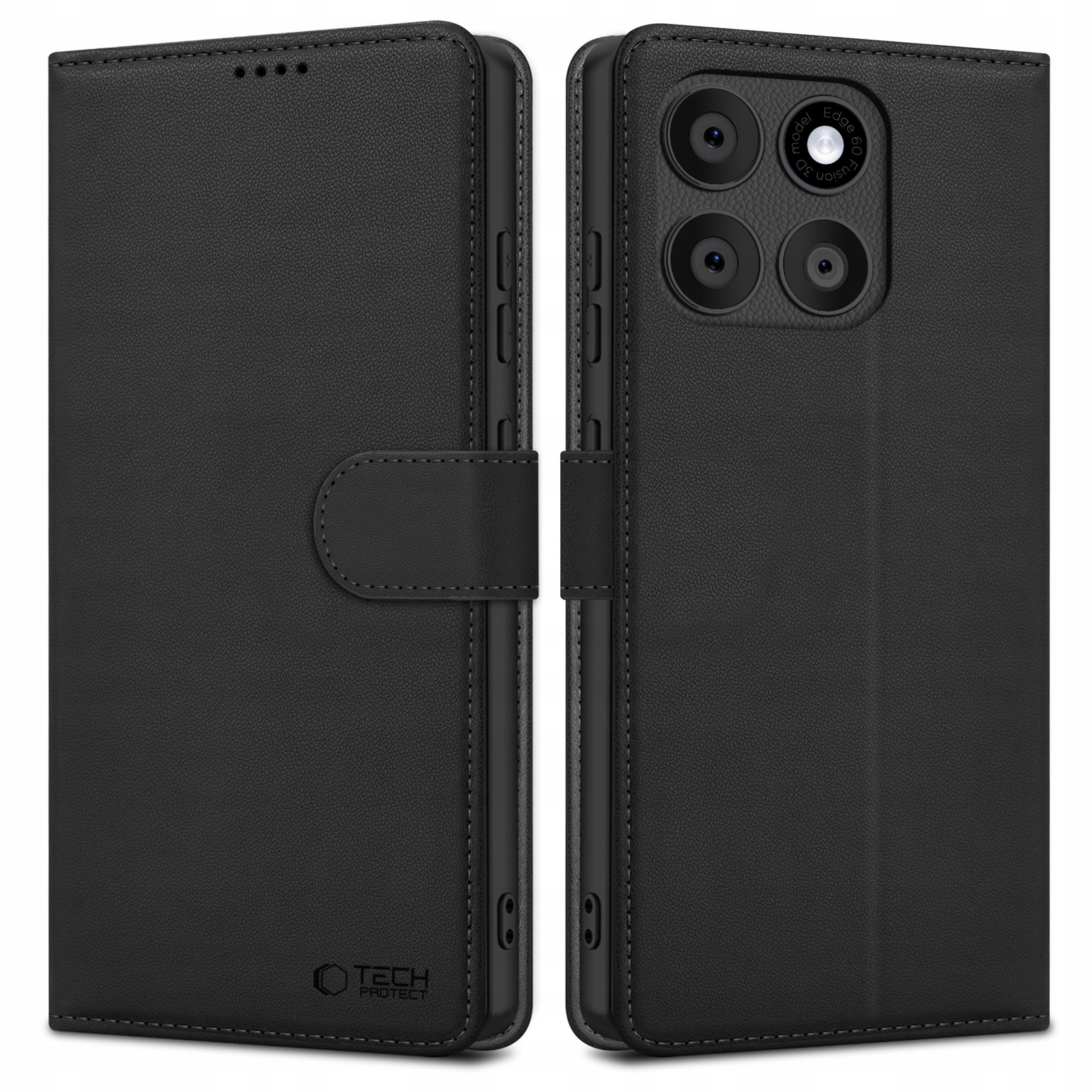 Tech- Protect Wallet Motorola Edge 60 60 Fusion Black Tech- Protect