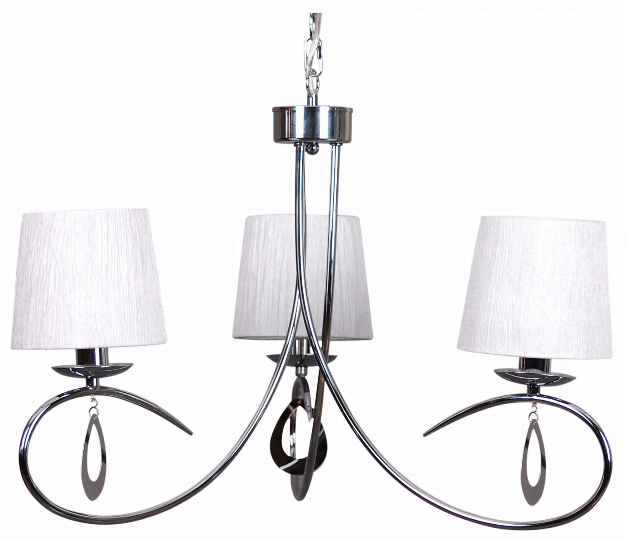 Závěsná lampa lustr Candellux Arnika chrom