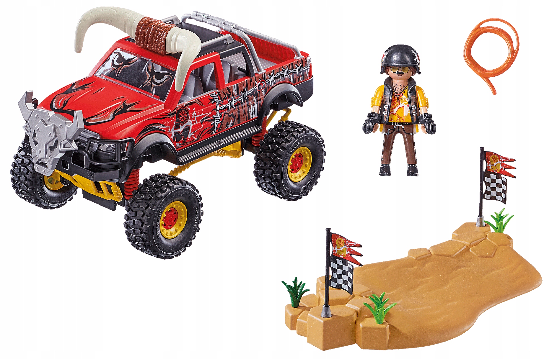 PLAYMOBIL 70549 MONSTER TRUCK ROGACZ + KATALOG Wiek dziecka 4 lata +