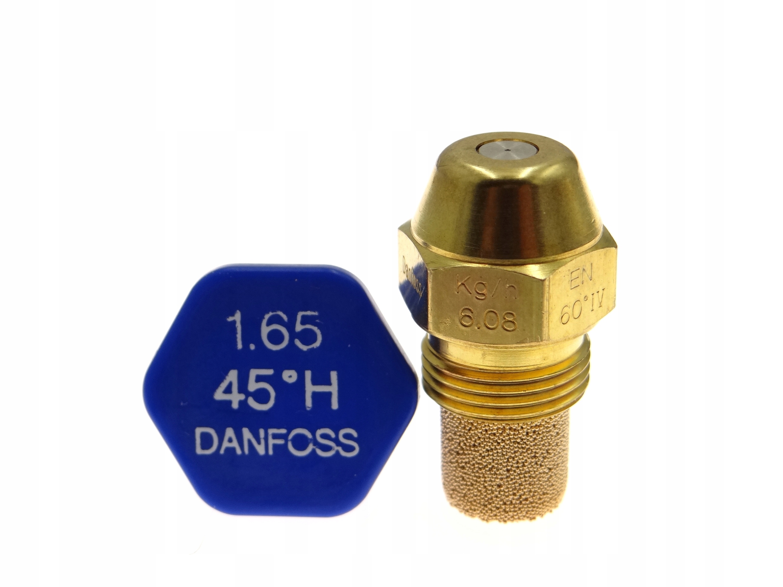 Tryska Danfoss pro olejové hořáky 1,65 USgal/h 45°H 6,08 Kg/h