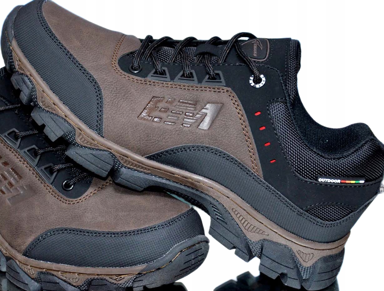 Buty Turystyczne Męskie Sportowe Półbuty Trekingowe W Góry Wojskowe