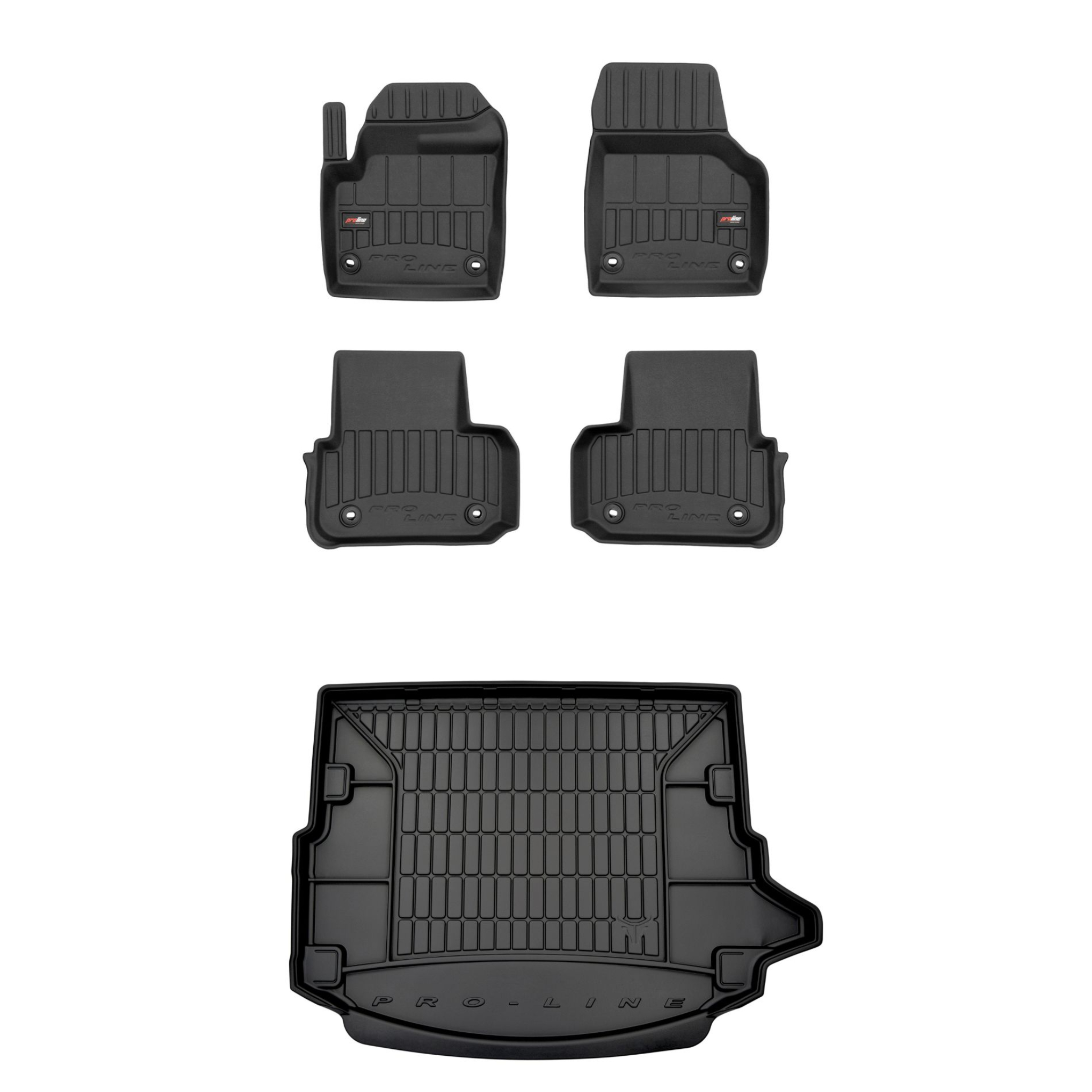 Sada gumových kobercov a rohoží pre Land Rover Discovery Sport 2014-2019