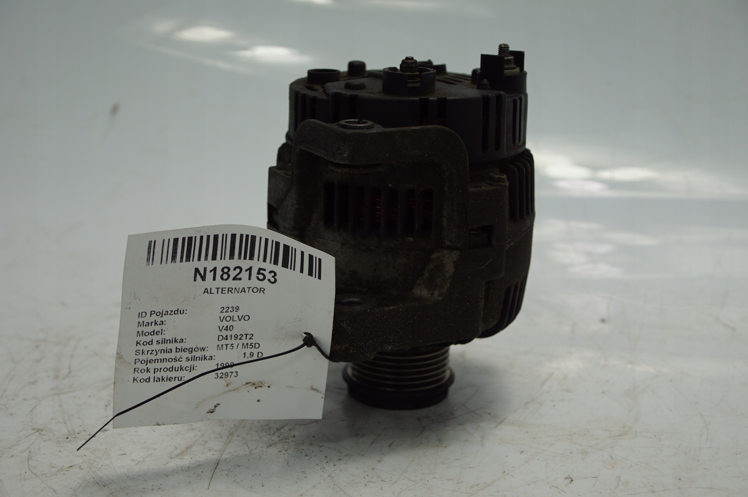 ALTERNATOR 7700431945 VOLVO V40