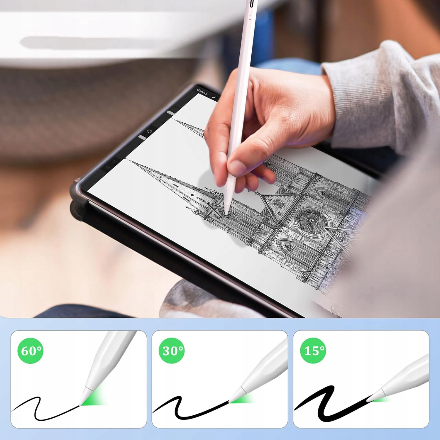 Rysik do iPada MEKO do iPada 6-10, iPada Pro 14" i 11", iPada Air3/4/5 Marka Meko