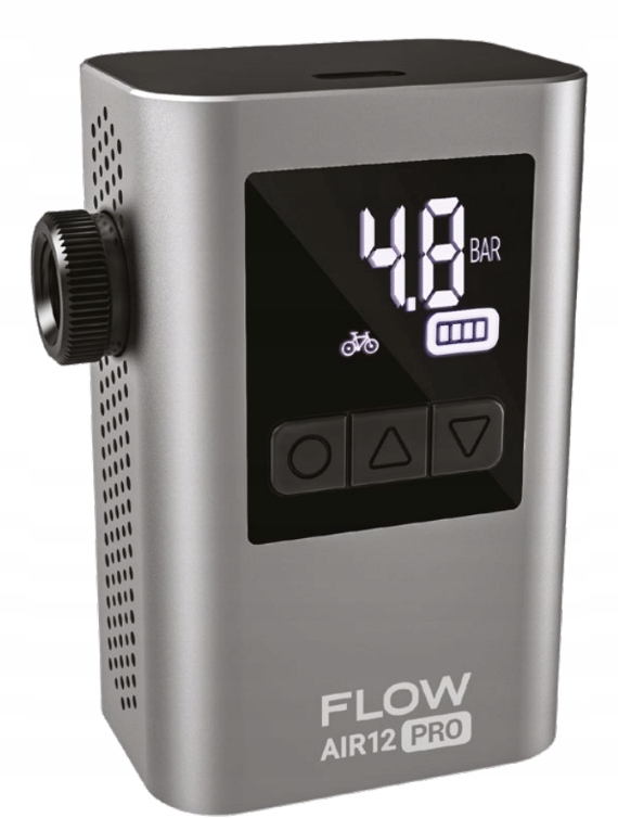 Kompaktowy kompresor powietrza Navitel Flow AIR12 Pro adaptery