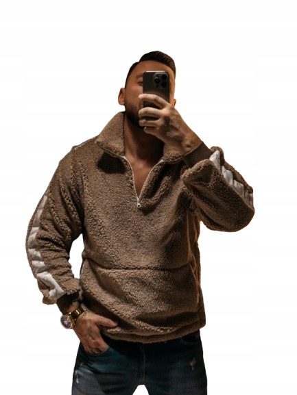 Bluza męska polar Olavoga Settline 2026 beż XL