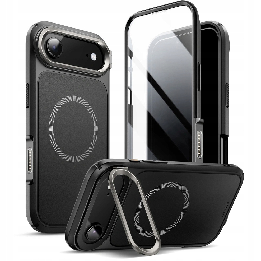 Pouzdro pancéřové Supcase pro iPhone Air, stylové pouzdro MagSafe, kryt se sklem 9H