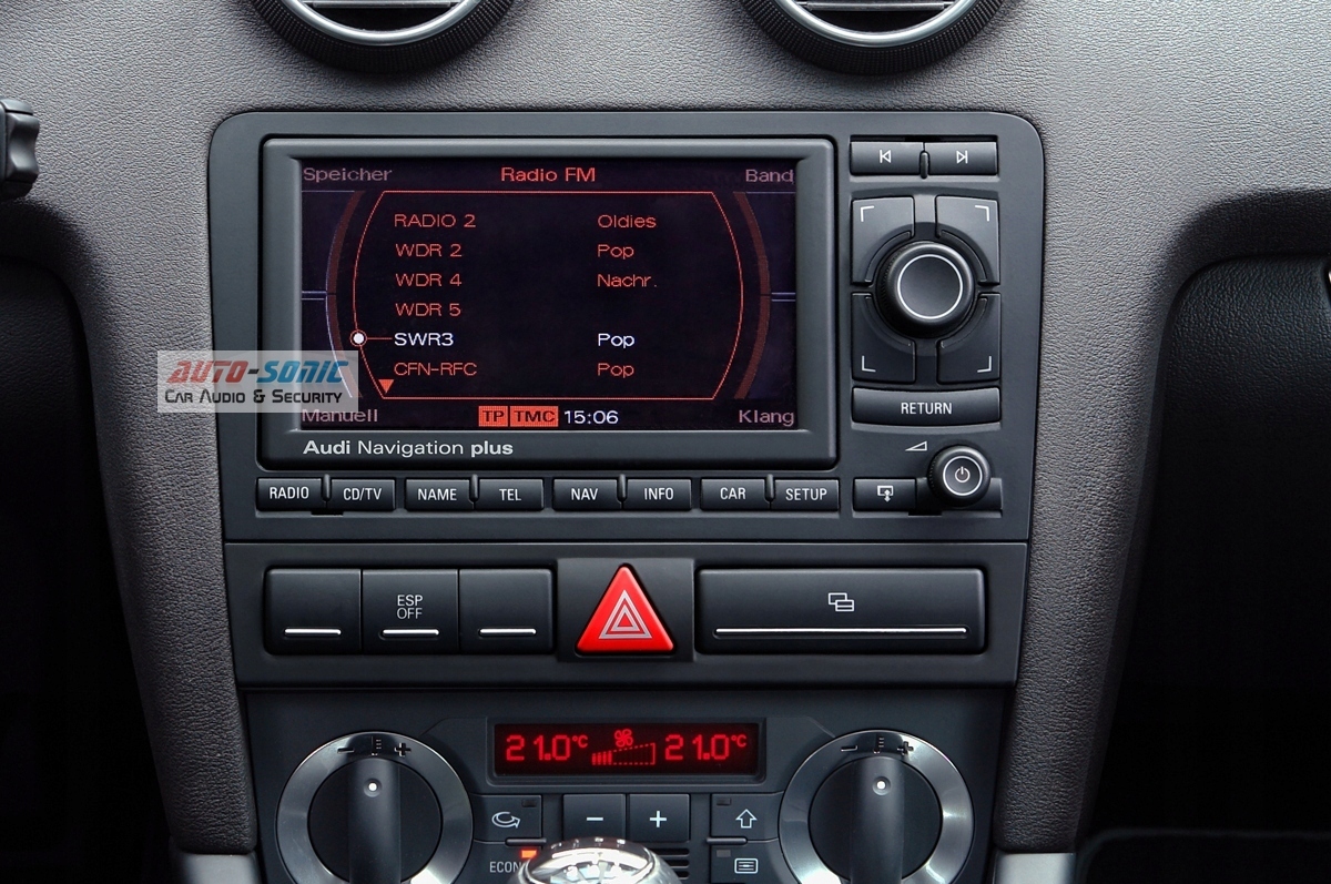 RAMKA RADIOWA AUDI A3 8P 8PA od 2003 2DIN ADAPTER Model 281320-14