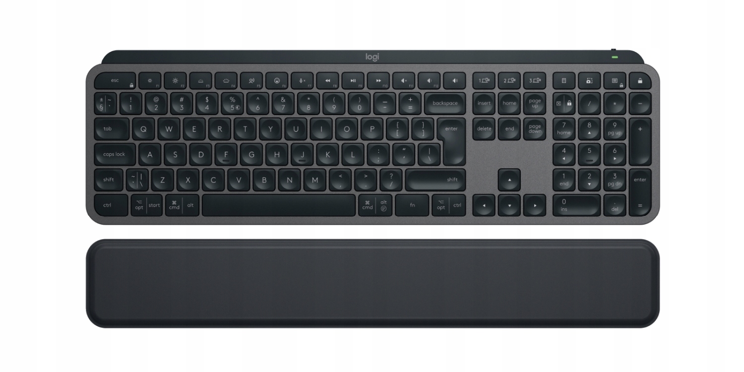 Logitech Master MX Keys S/Bezdrôtová Usb Bluetooth/US layout/Čierna