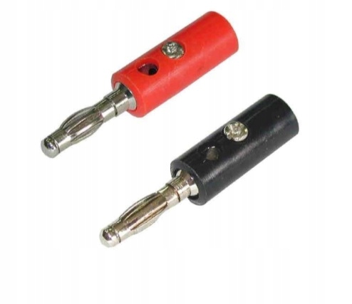 

Wtyk Banan bananowy czarny czerwony 10szt (2990a