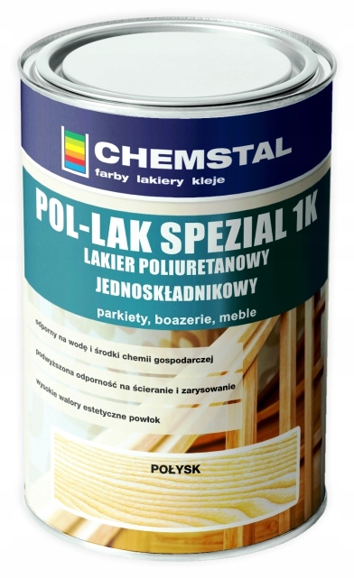 

Chemstal Lakier Poliuretanowy Parkiet Meble Mat 1L