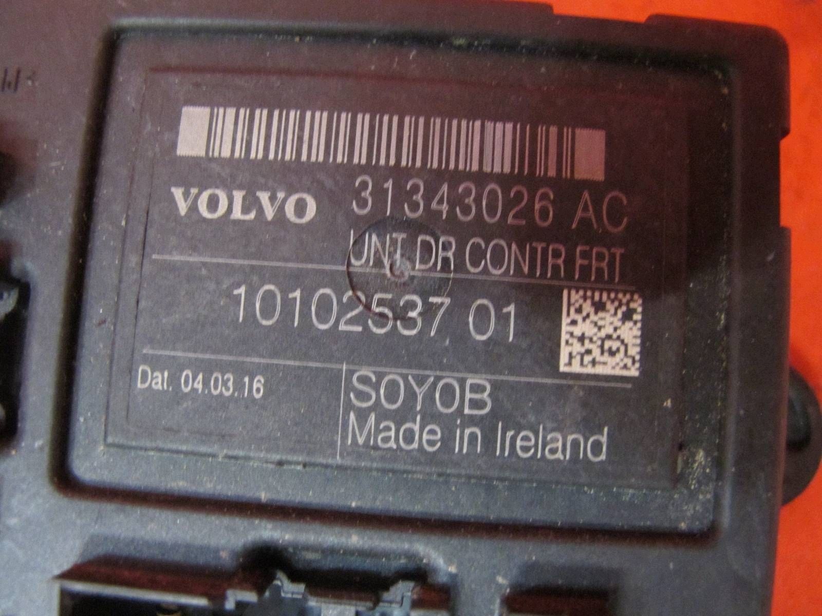 VOLVO XC60 and 1 module control unit door left front front 31343026AC