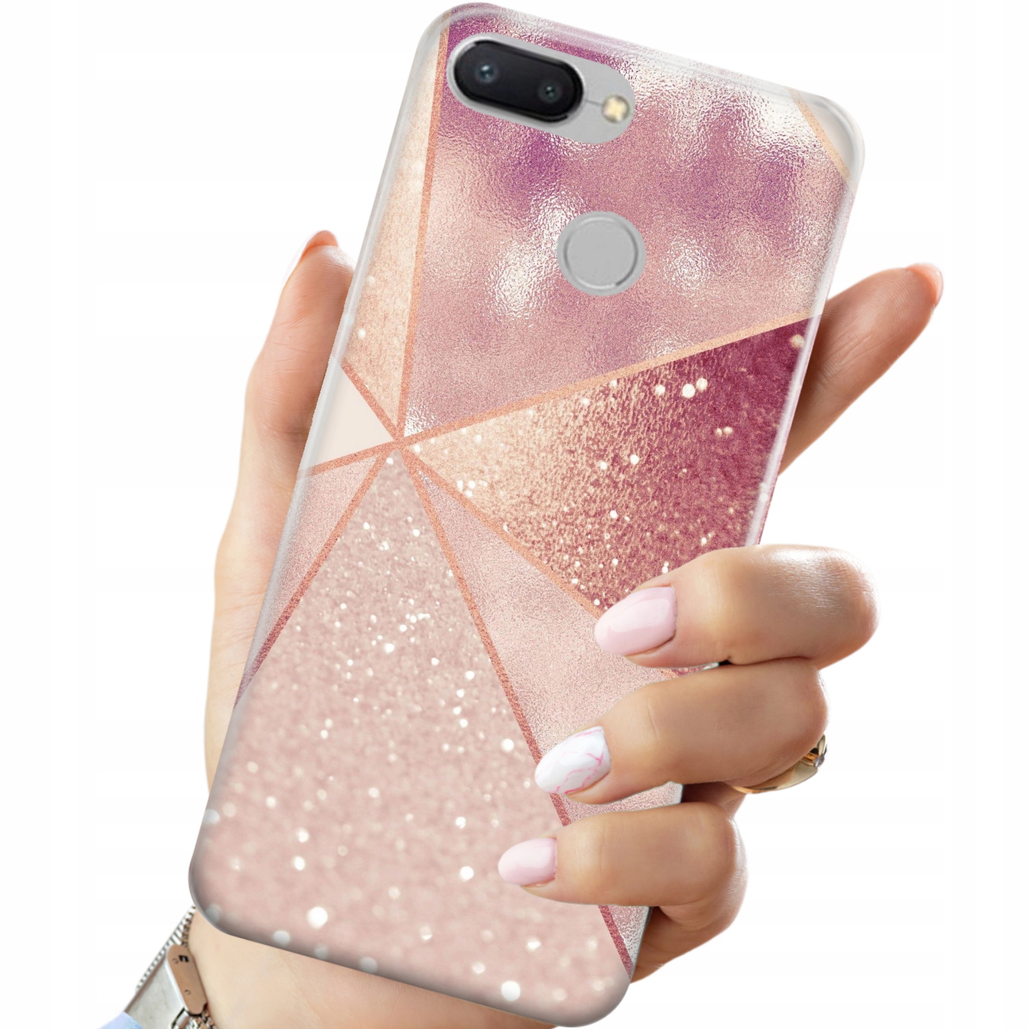 

Etui do Xiaomi Redmi 6 Różowe złoto Obudowa