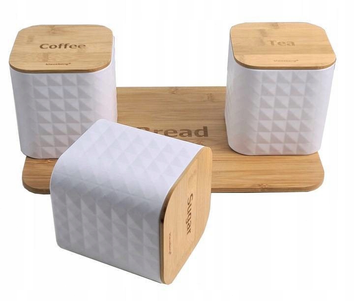 Zestaw Chlebak na Pieczywo + 3 Pojemniki CH39 WZ2 Kod producenta EB-162