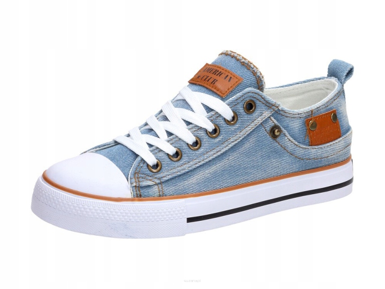 

Jeansowe trampki damskie American Club NJ05-3 r41