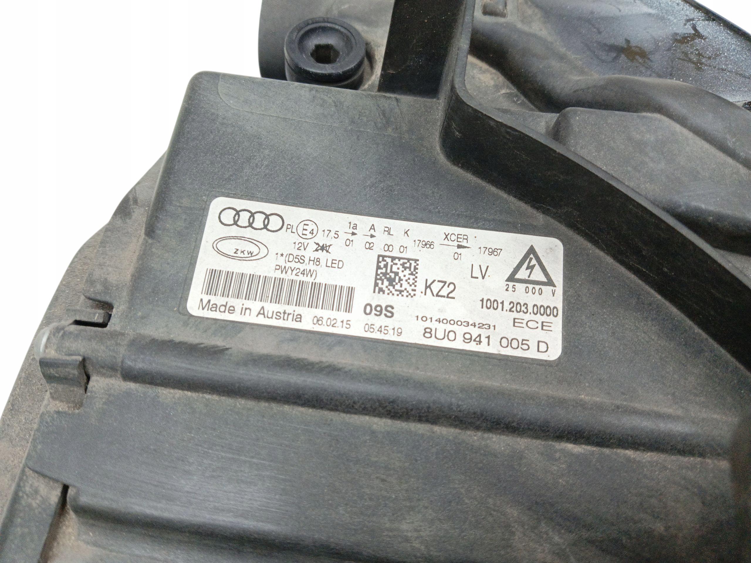light REFLEKTOR left front XENON LED AUDI Q3 and 8U LIFT 14-18 8U0941005D UK