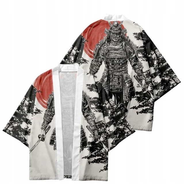 JAPOŃSKIE KIMONO HAORI ZBROJA SAMURAJA OYOROI DOMARU GUSOKU SAMURAJ 4 Rozmiar XXL