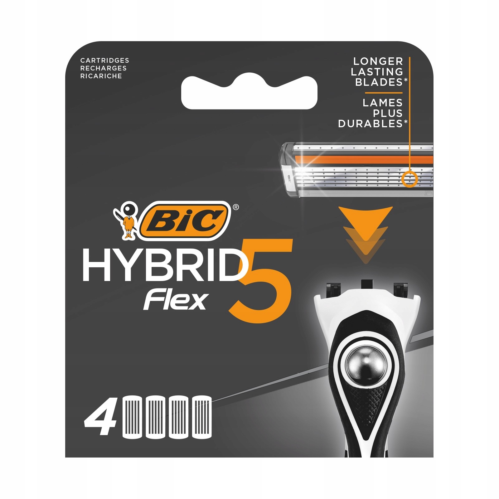 

Bic System Wkłady do maszynki Hybrid Flex 5 Bliste