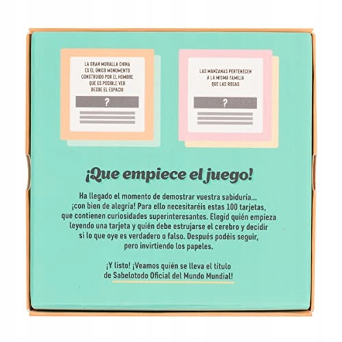 Mr, Wonderful - Card Game - True or Fake?, WOA2212248ESZ0 Producent inny