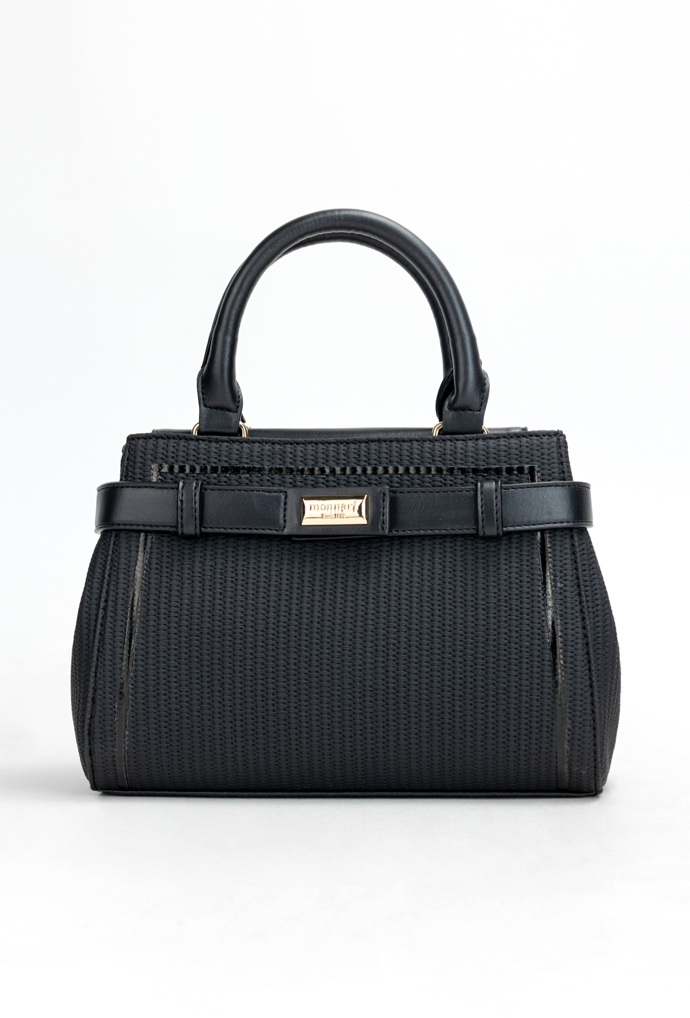 Monnari kabelka kufřík eko kůže černá