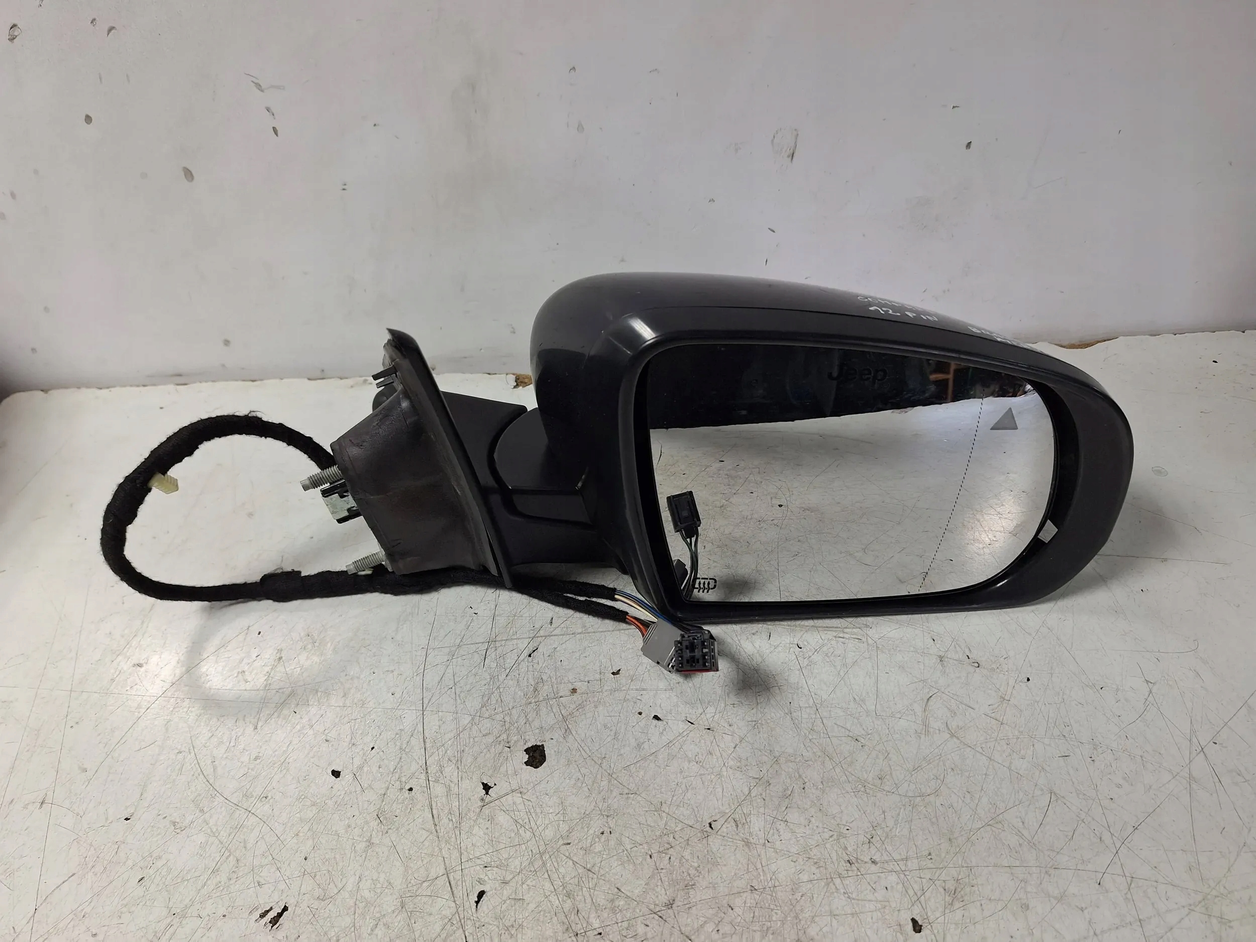 mirror right Jeep Compass II 17- 12PIN EU