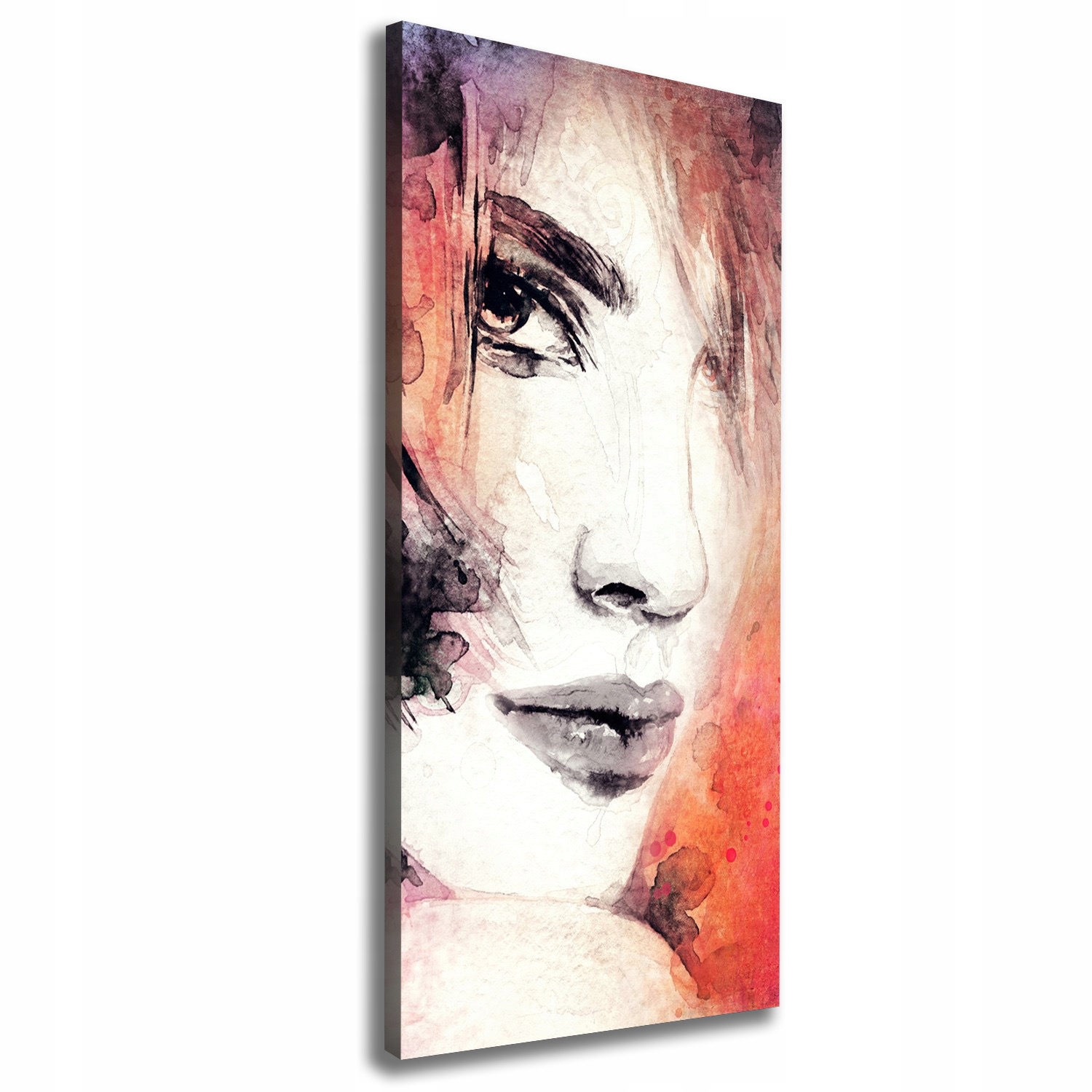

Foto obraz na płótnie Abstrakcja kobieta 50x125 cm