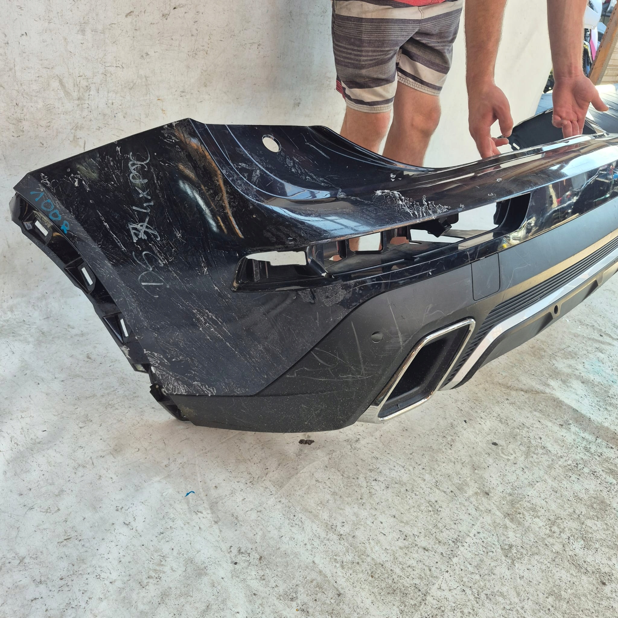 DS 7 CROSSBACK 17-> bumper rear part rear PDC