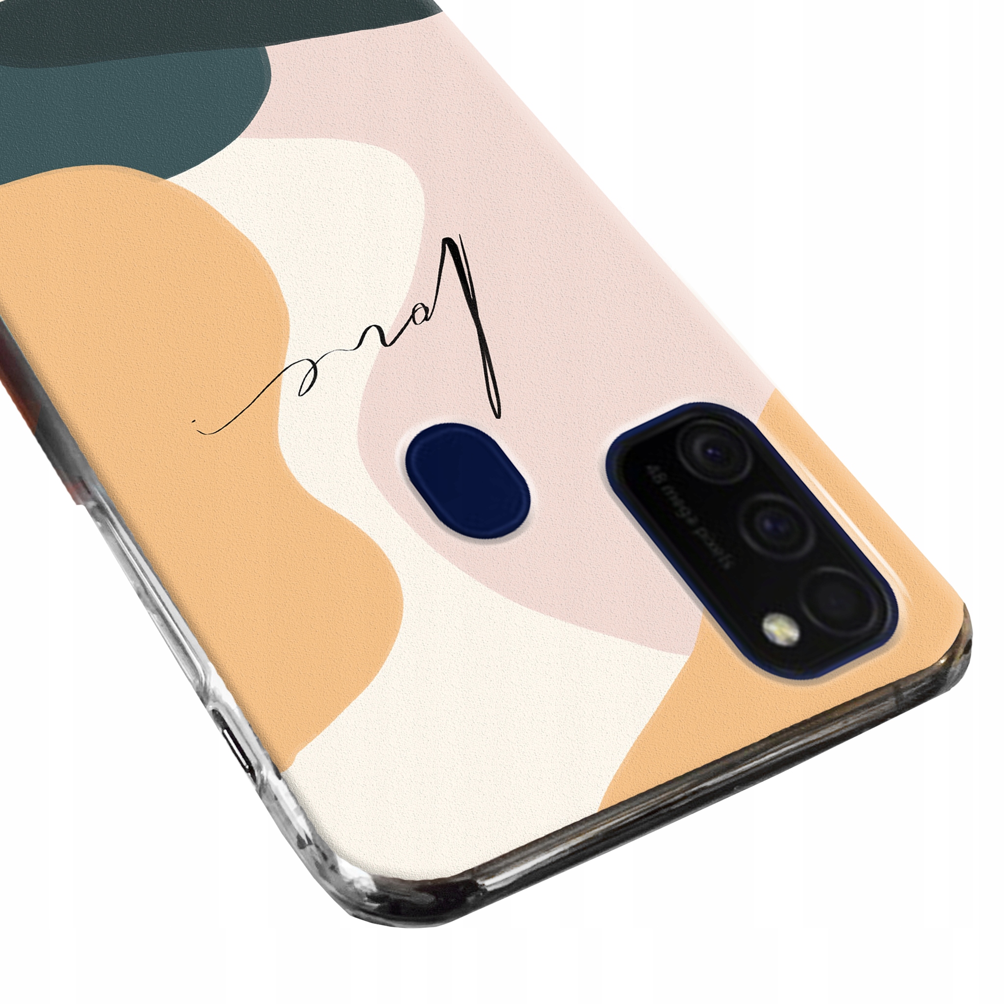 

etui case do Samsung M21 wzory + Szkło