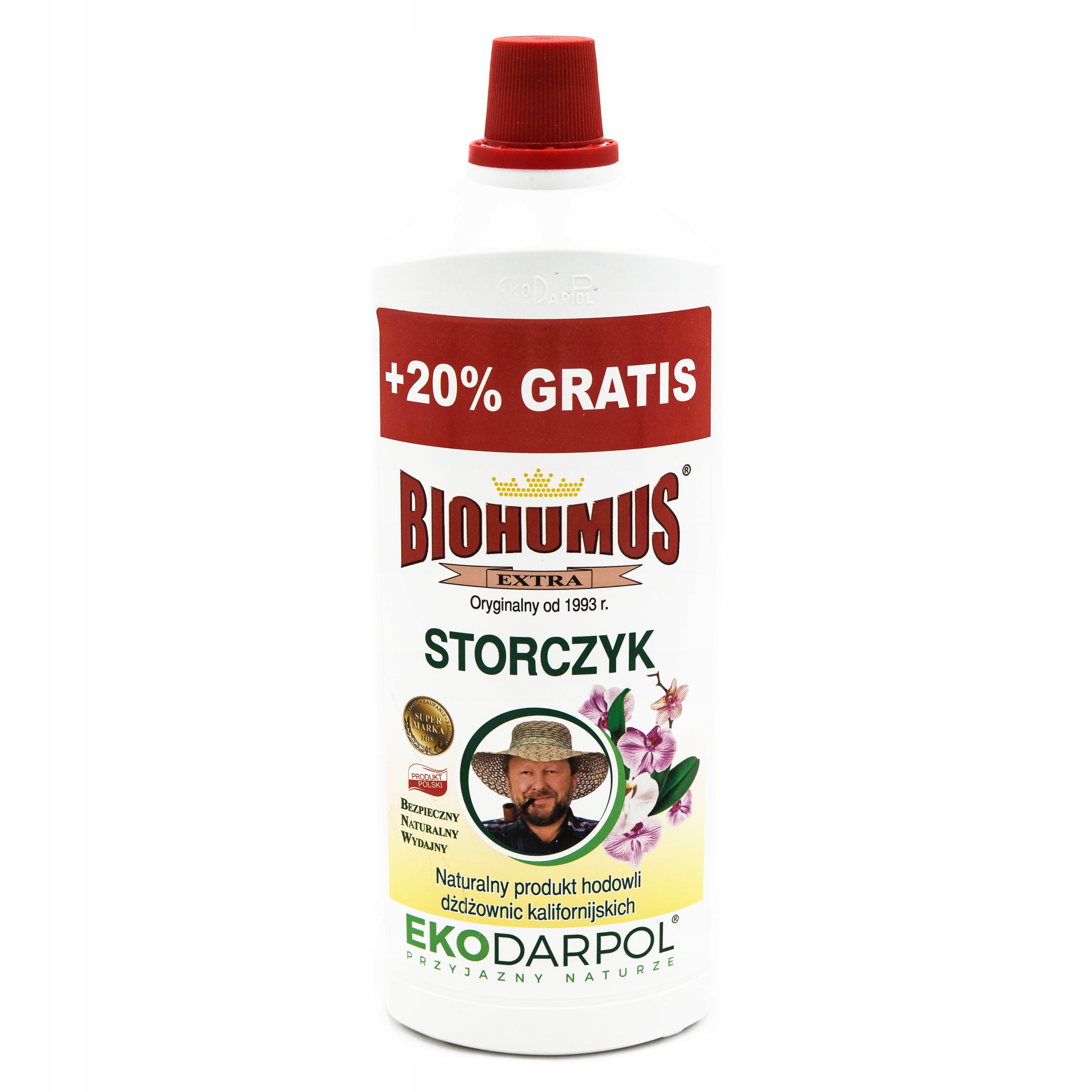 

Nawóz Biohumus Extra Do Storczyków 1L+20 % Gratis.